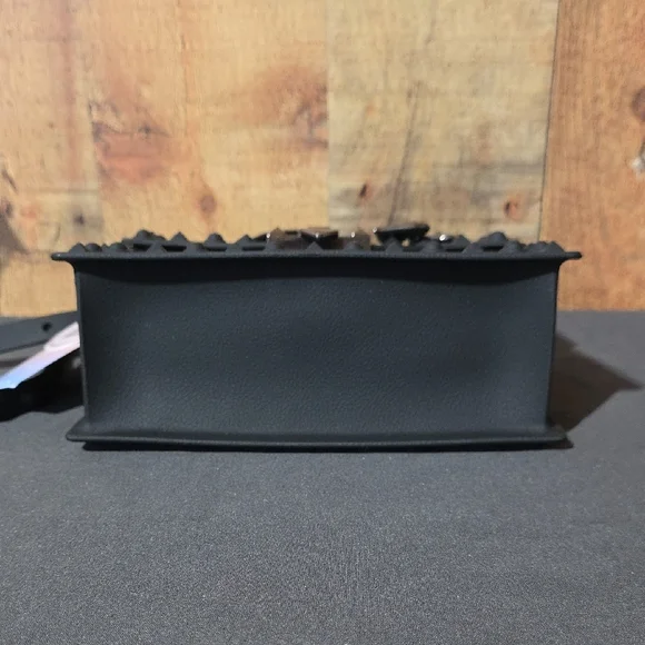 Black Studded Crossbody Bag - Picture 9 of 11